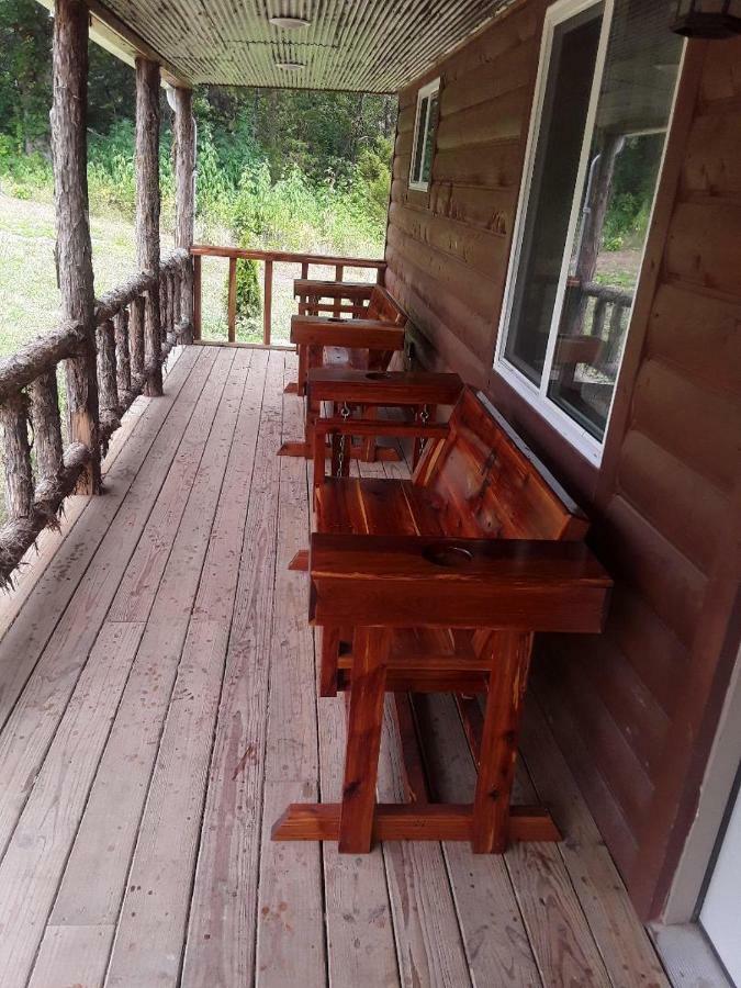 Amish Made Cedar Cabin With A Loft On A Buffalo Farm Close To The Buffalo River Marshall Kültér fotó